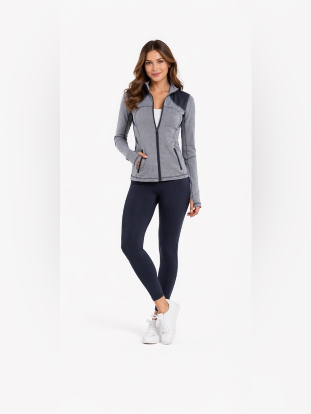 Lululemon Athletica Black and White Blazer